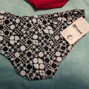 New Fused Hawaii Kona Cheeky Bottoms - L